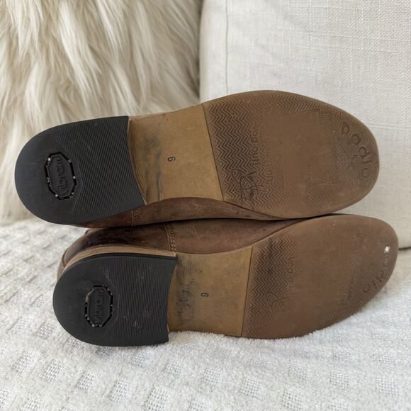 John Fluevog Women's RCI Boots Size 6 Chelsea Slip On Brown Dusty Atlas Leather - Picture 9 of 9